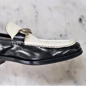 Gucci Horsebit Loafers Vintage 1996 Two-Tone Black & White, M Sz 5.5 D; W Sz 7 Gucci | Shoes | Gucci Horsebit Loafers Vintage 996 Twotone  main image 2